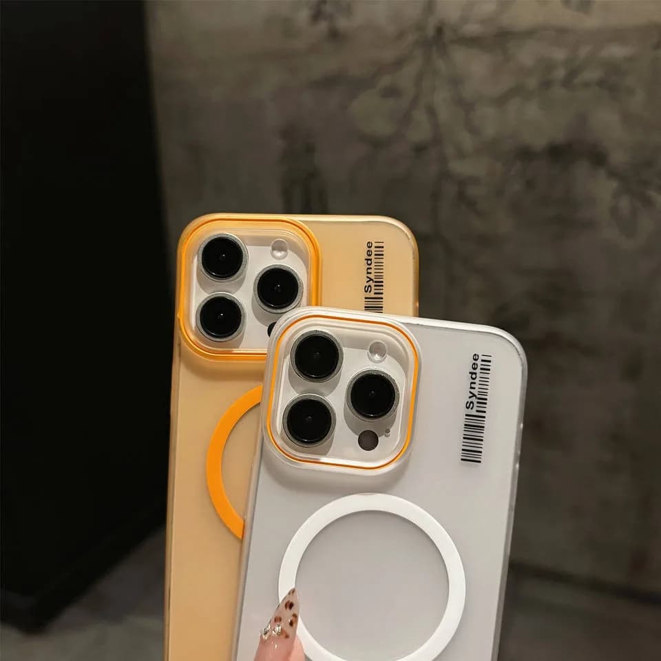 Fashion Skin-sensitive Magnetic Scrub Mobile Phone Case for iPhone