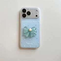 Colorful IMD Bow Flower Mobile Phone case for iPhone