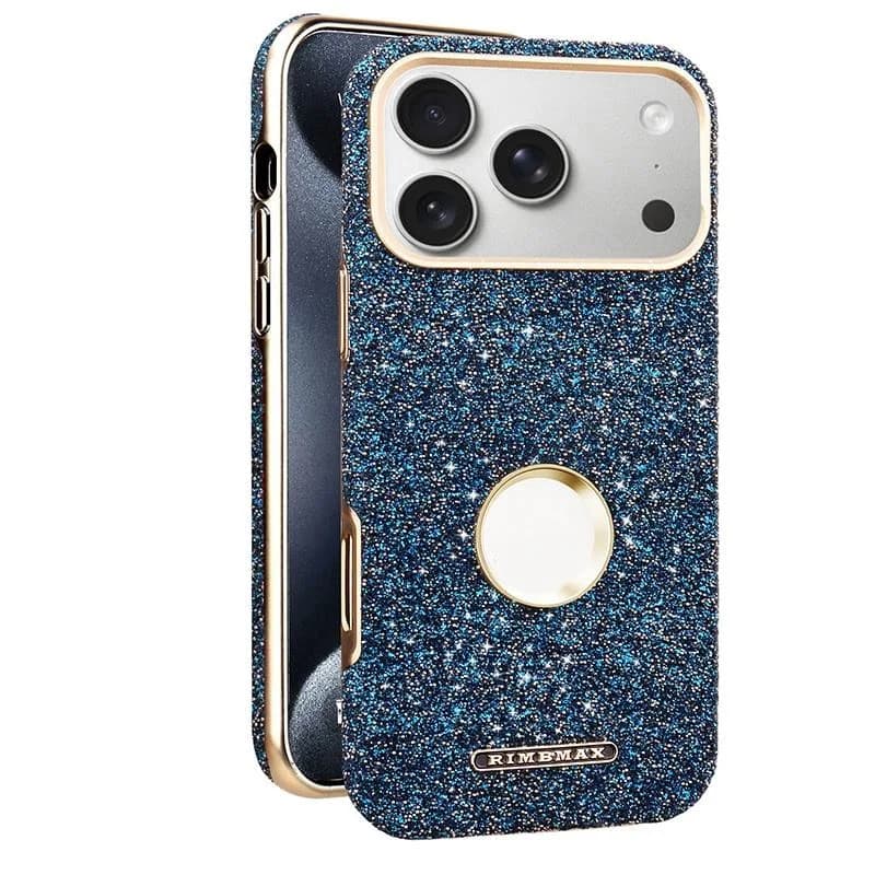 Fashion Sparkling Diamonds Magnetic Girl Phone Case for iPhone 1
