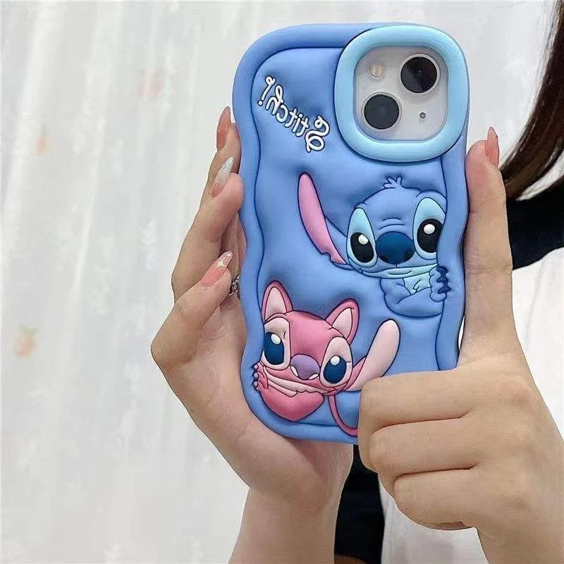 Cute Cartoon Stitch Soft Silicone Mobile Phone Cover