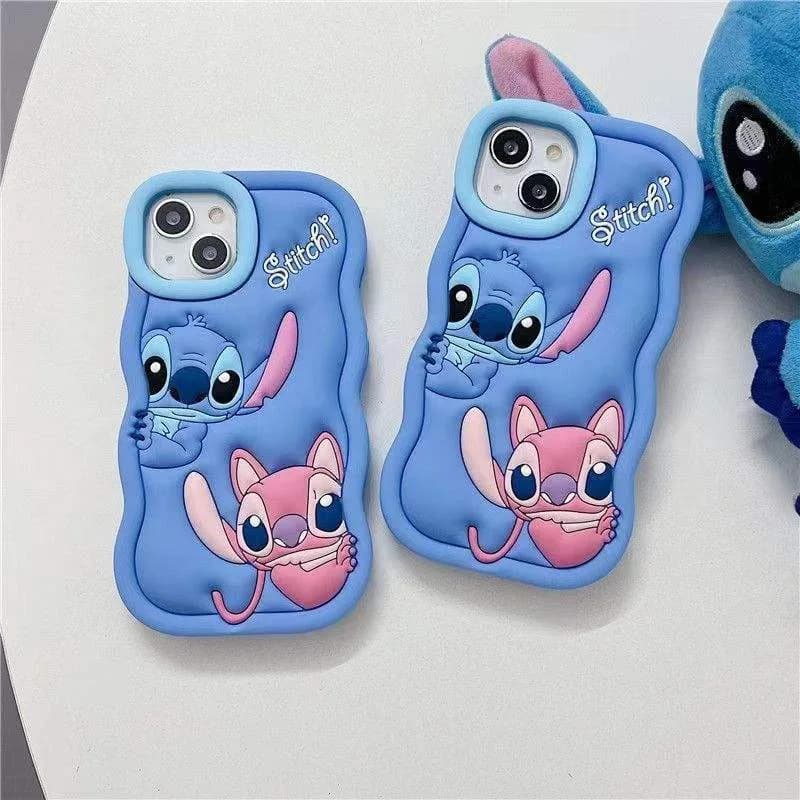 Cute Cartoon Stitch Soft Silicone Mobile Phone Cover