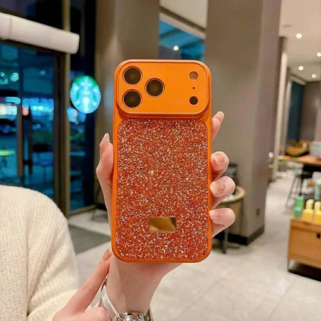 Luxurious Swan Sparkling Full Diamonds case