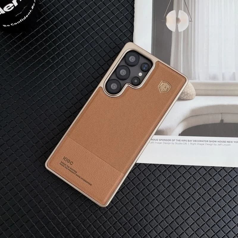 High Quality Hit Color Relief Leather Mobile Phone Case