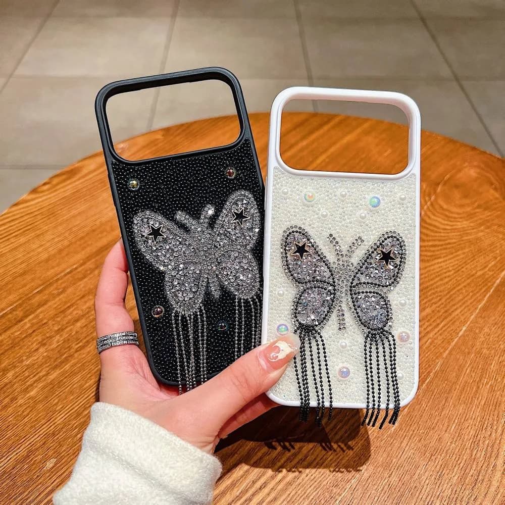 Diamond 3D Butterfly Mobile Phone Cover