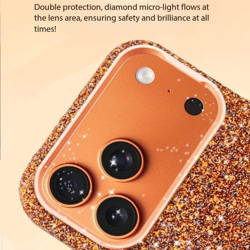 Fashion Sparkling Diamonds Magnetic Girl Phone Case for iPhone 1