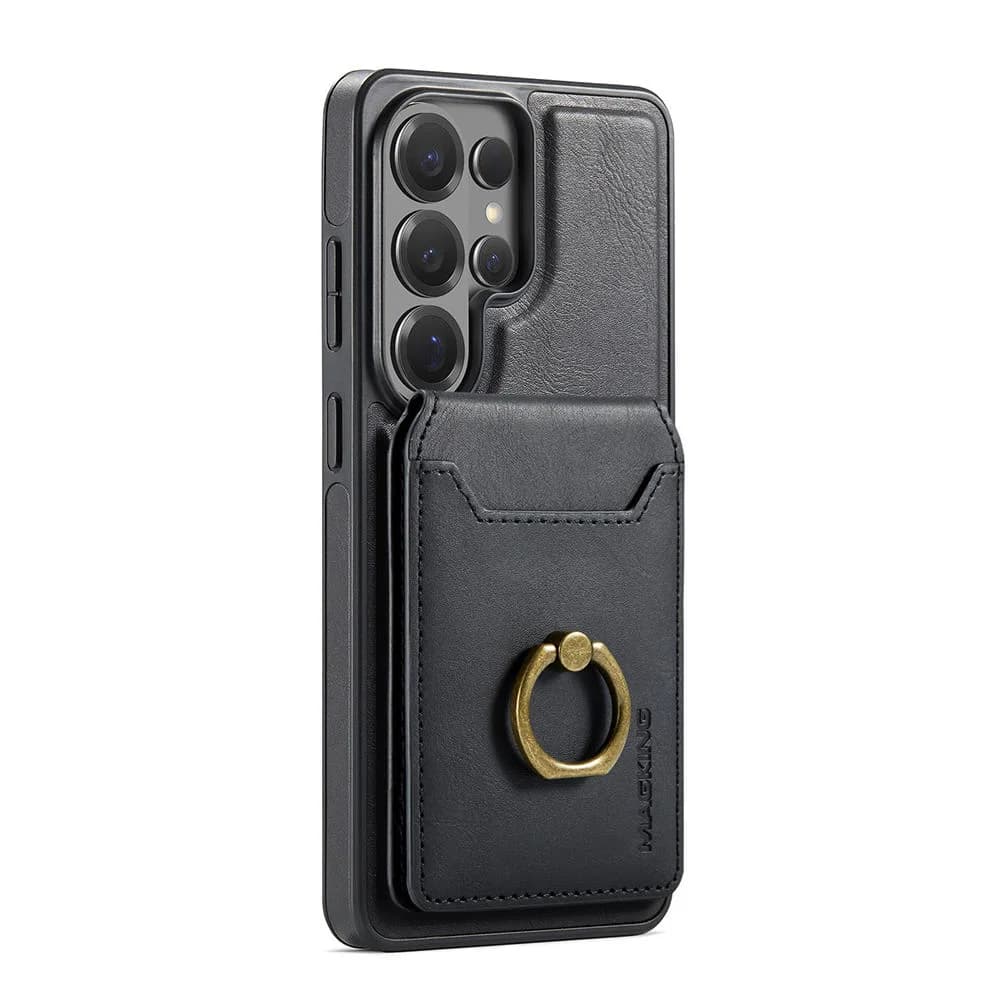 Detachable Magnetic PU Leather Phone Case Wallet Cover