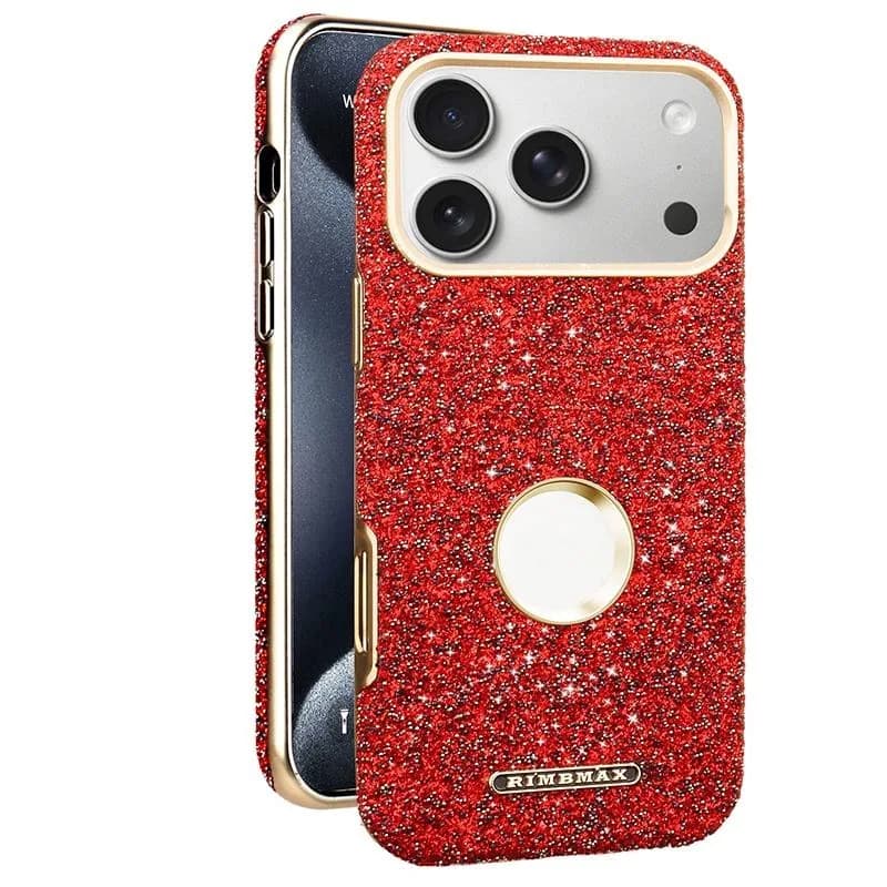 Fashion Sparkling Diamonds Magnetic Girl Phone Case for iPhone 1