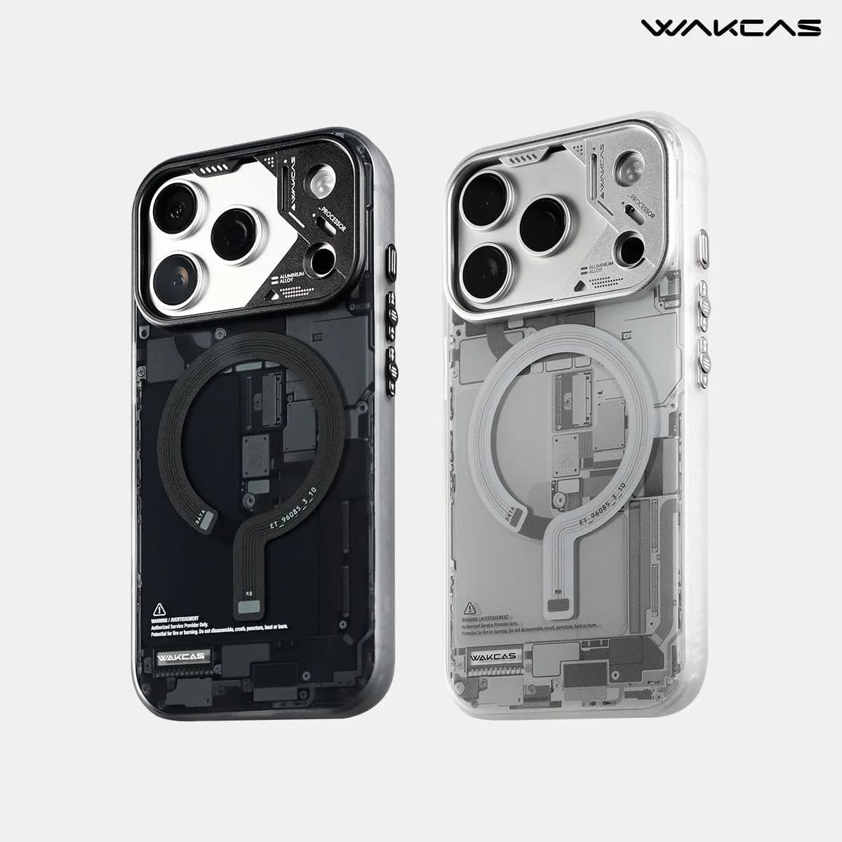 Circuit Design Magnetic Apple iPhone Case – Trendy Mechanical Style