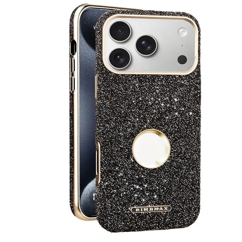 Fashion Sparkling Diamonds Magnetic Girl Phone Case