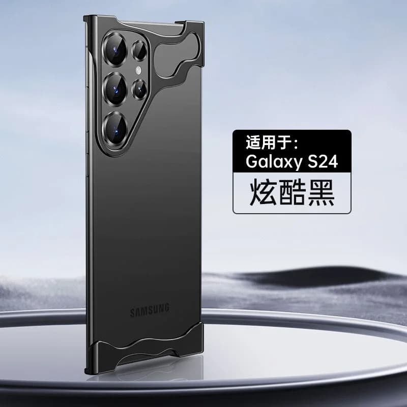 luxurious aluminum bump with camera protector for samsung s23 ultra and s24 ultra