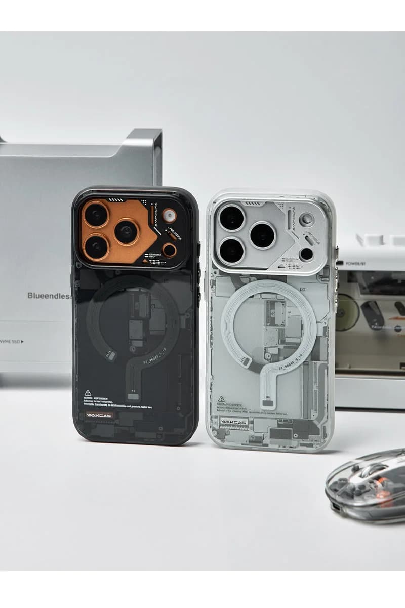 Circuit Design Magnetic Apple iPhone Case – Trendy Mechanical Style