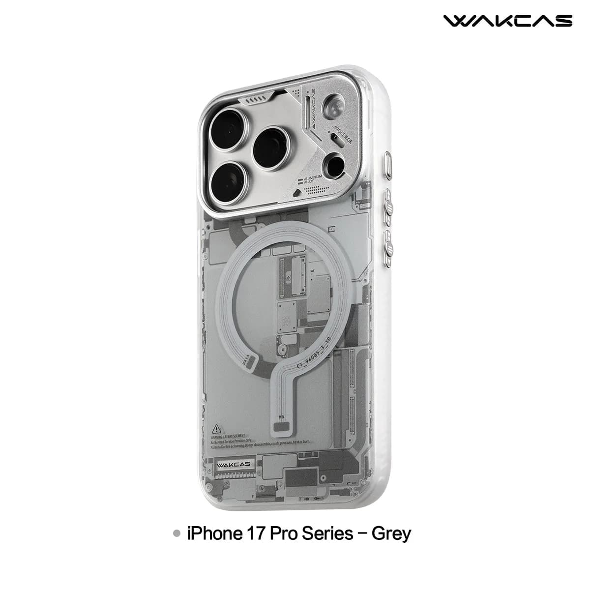 Circuit Design Magnetic Apple iPhone Case – Trendy Mechanical Style