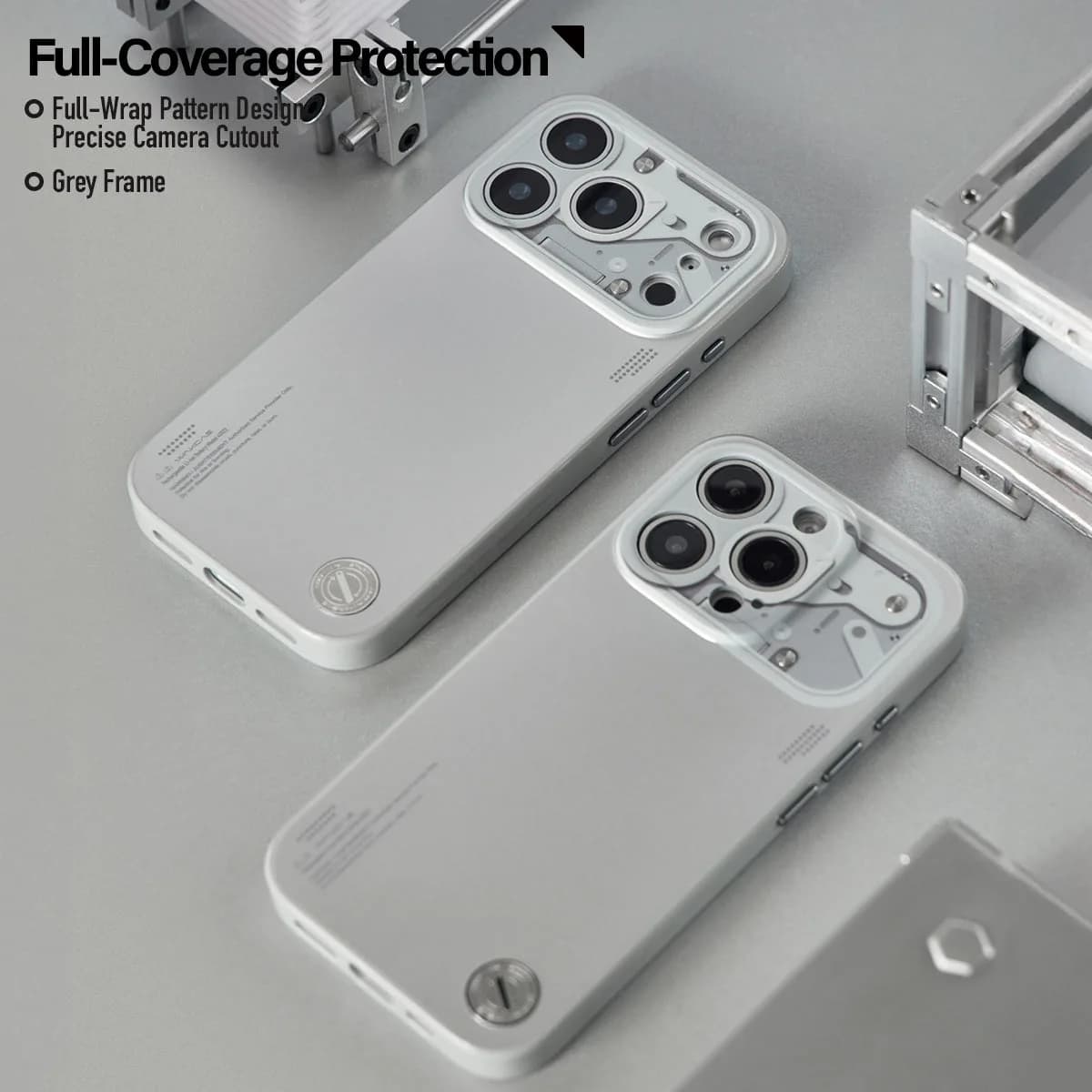 WAKCAS Mechanical MagSafe iPhone Case