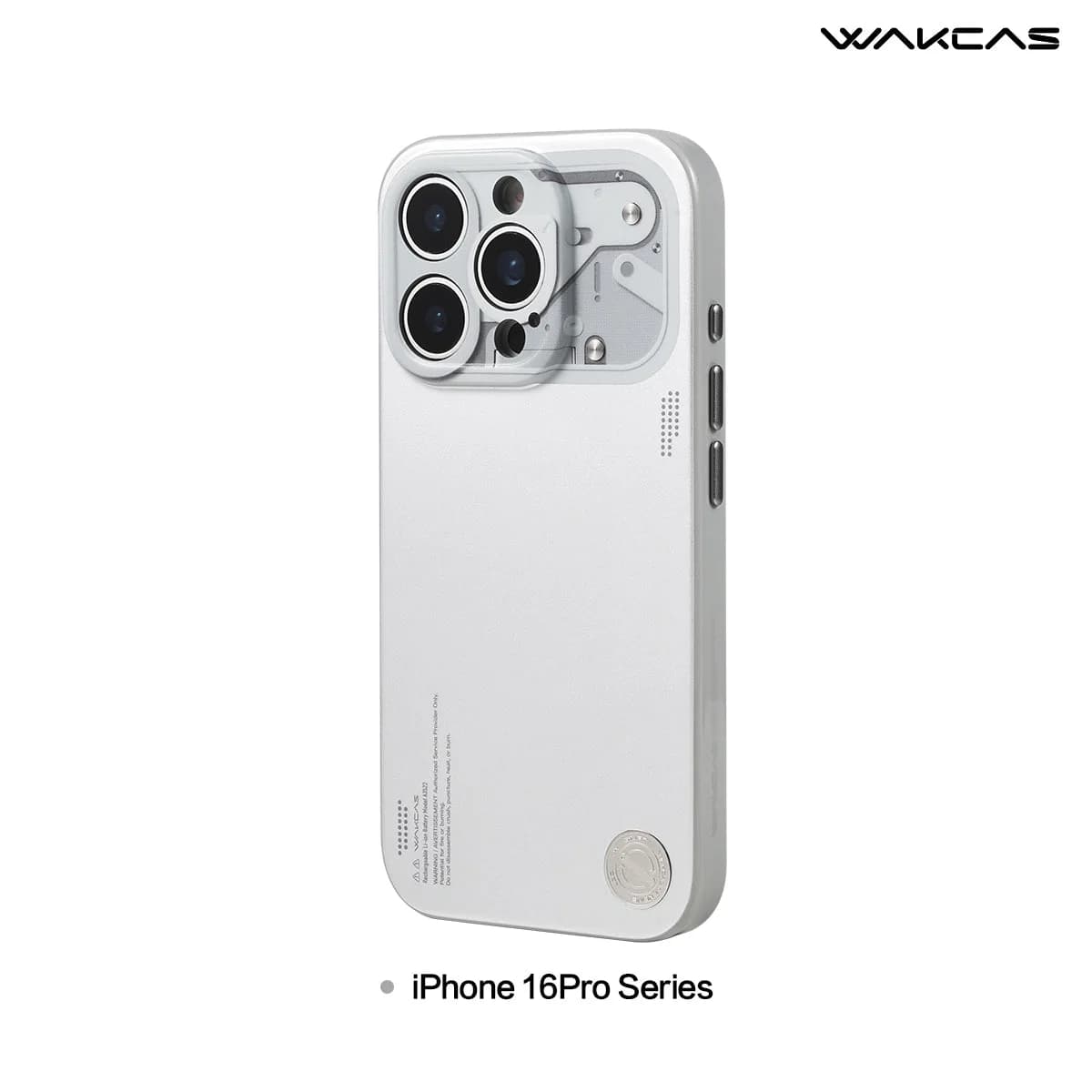 WAKCAS Mechanical MagSafe iPhone Case