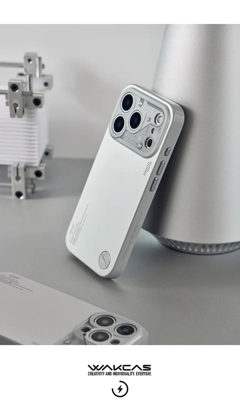WAKCAS Mechanical MagSafe iPhone Case