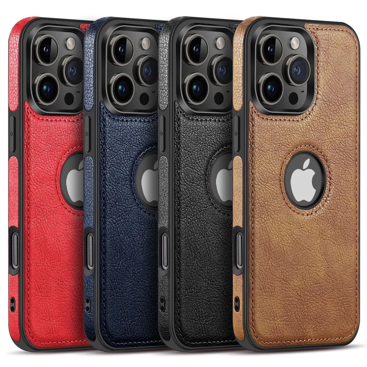 Premium PU Leather Luxury Case for iPhone