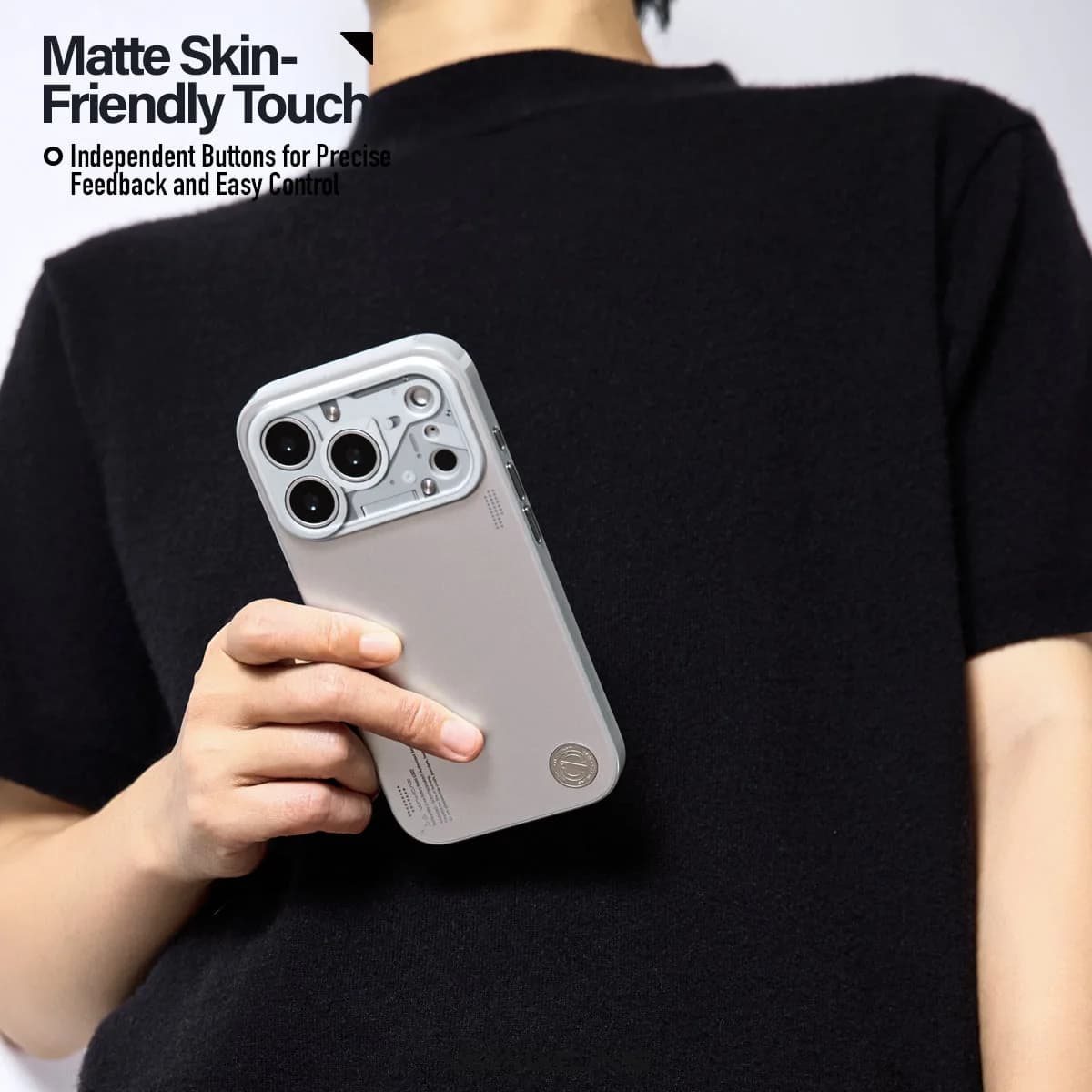WAKCAS Mechanical MagSafe iPhone Case