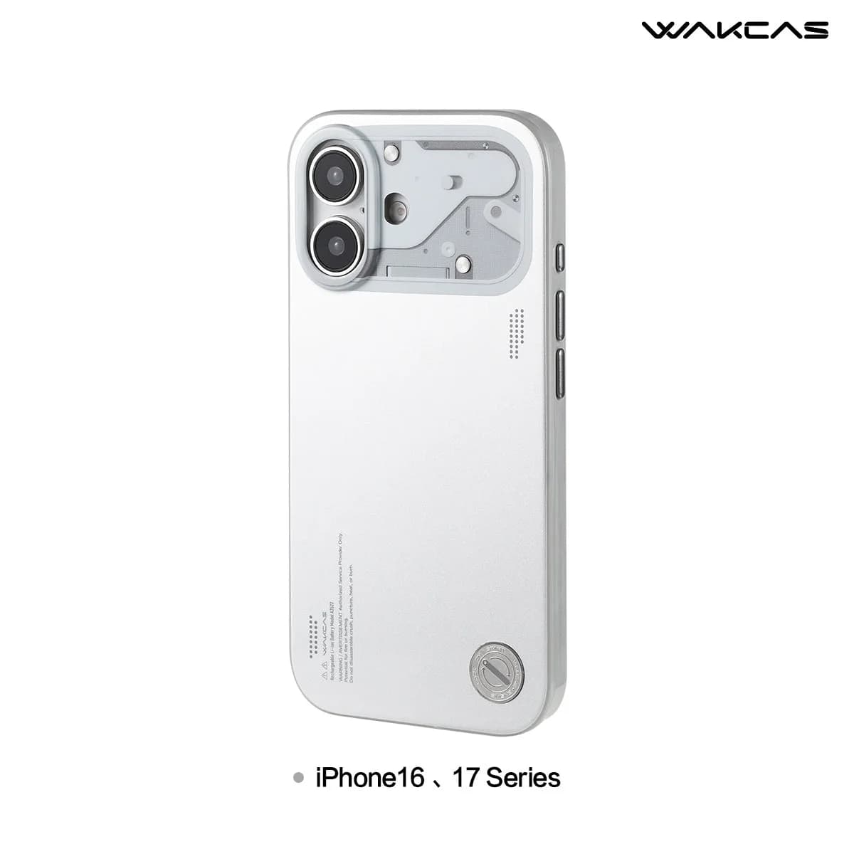 WAKCAS Mechanical MagSafe iPhone Case