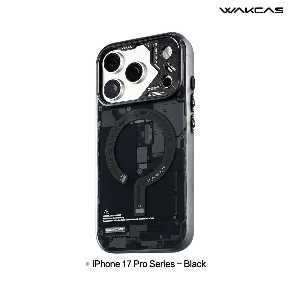Circuit Design Magnetic Apple iPhone Case – Trendy Mechanical Style