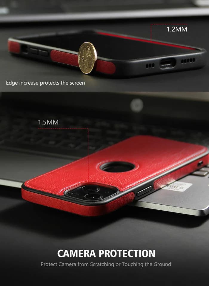 Premium PU Leather Luxury Case for iPhone