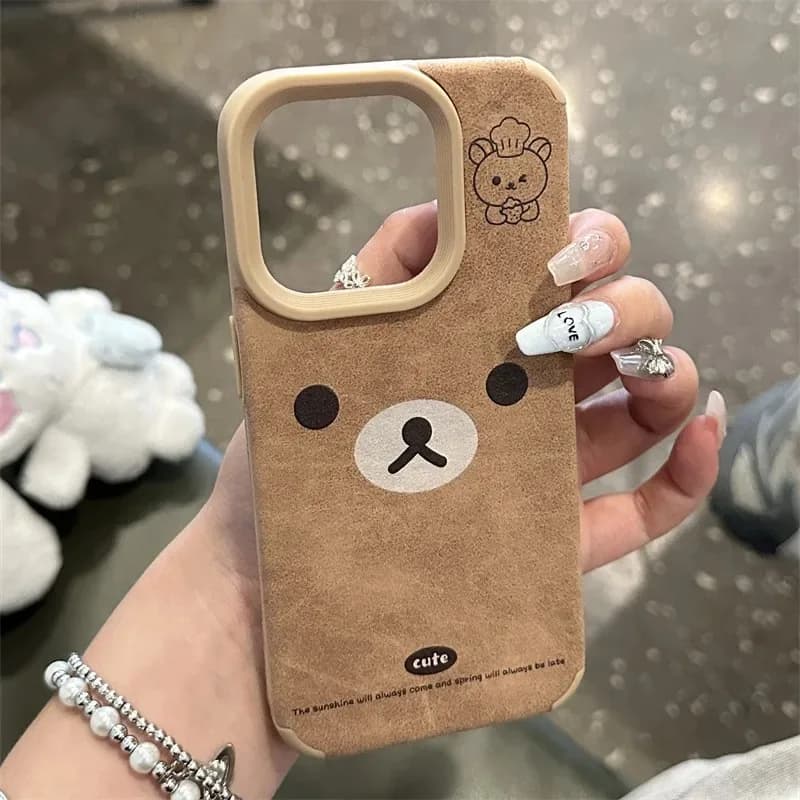 Cartoon Bear for IPhone Mobile Phone case