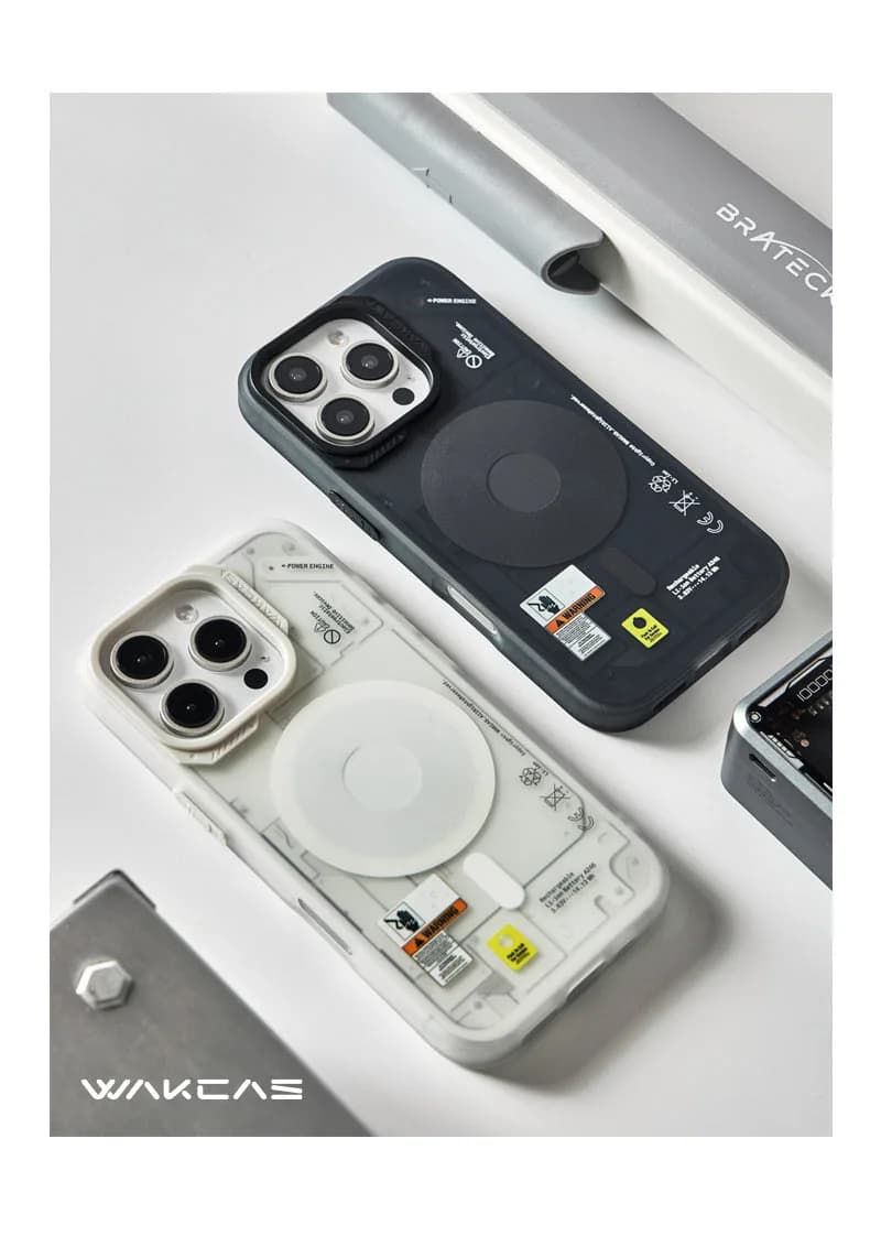 Frosted Mechanical Anti-Drop Magnetic iPhone Samsung Galaxy Magsafe Case