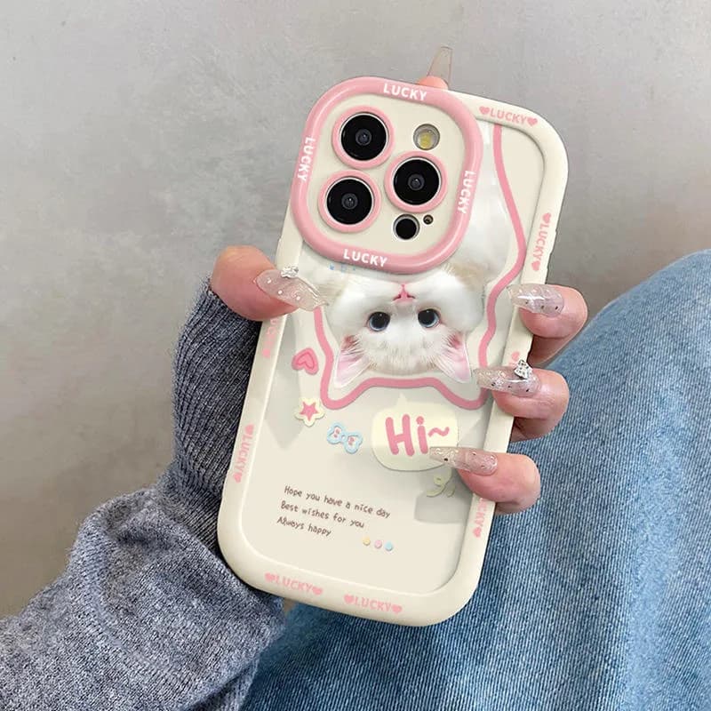 Cute Cat Girl for iPhone Case