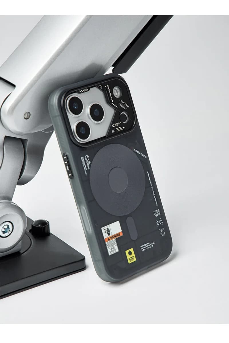 Frosted Mechanical Anti-Drop Magnetic iPhone Samsung Galaxy Magsafe Case