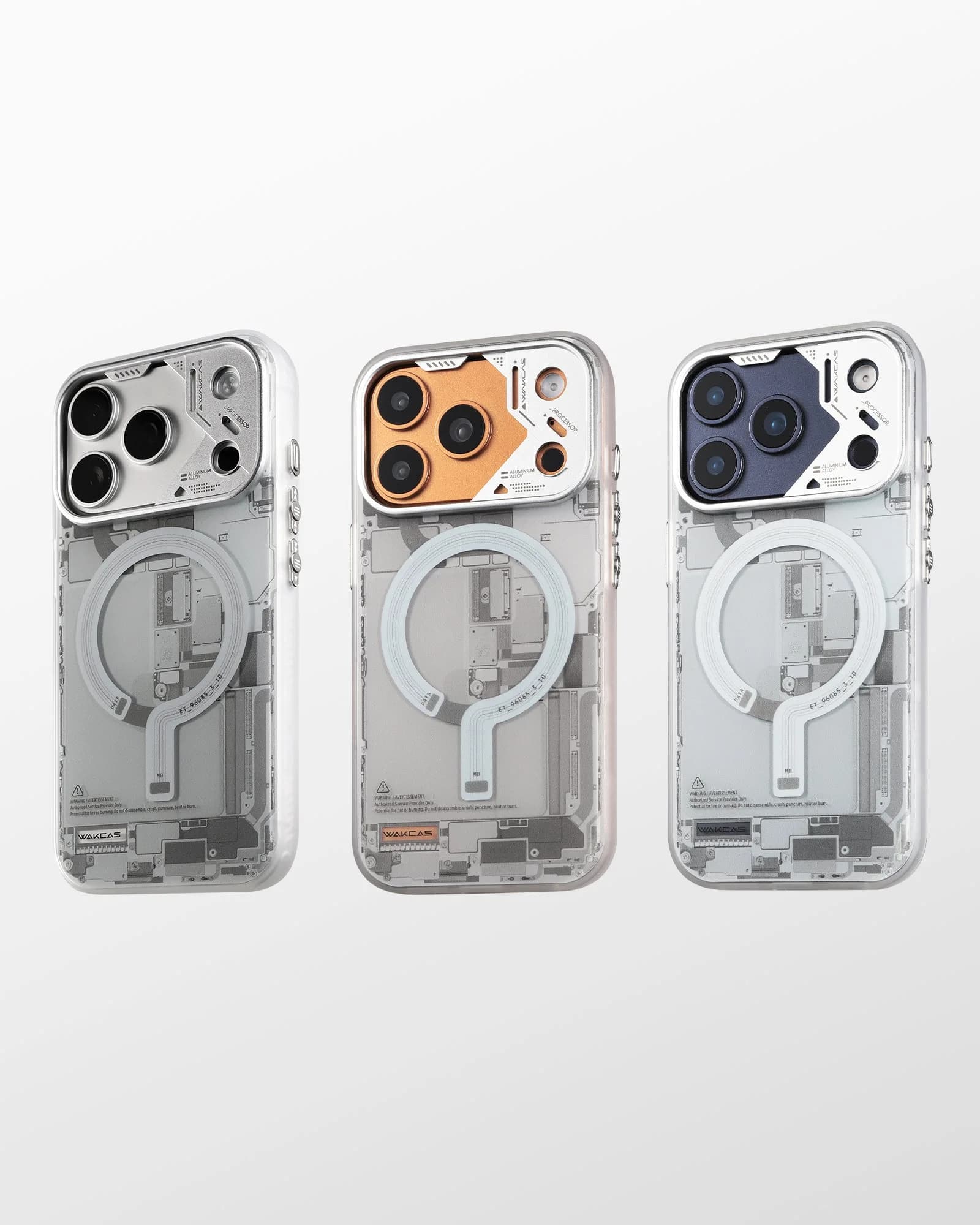 Circuit Design Magnetic Apple iPhone Case – Trendy Mechanical Style
