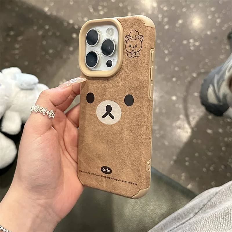 Cartoon Bear for IPhone Mobile Phone case