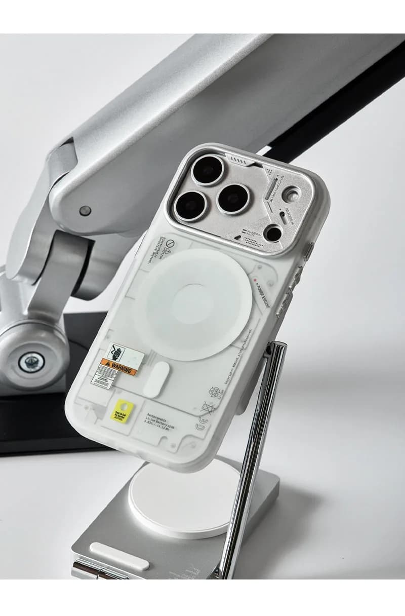 Frosted Mechanical Anti-Drop Magnetic iPhone Samsung Galaxy Magsafe Case