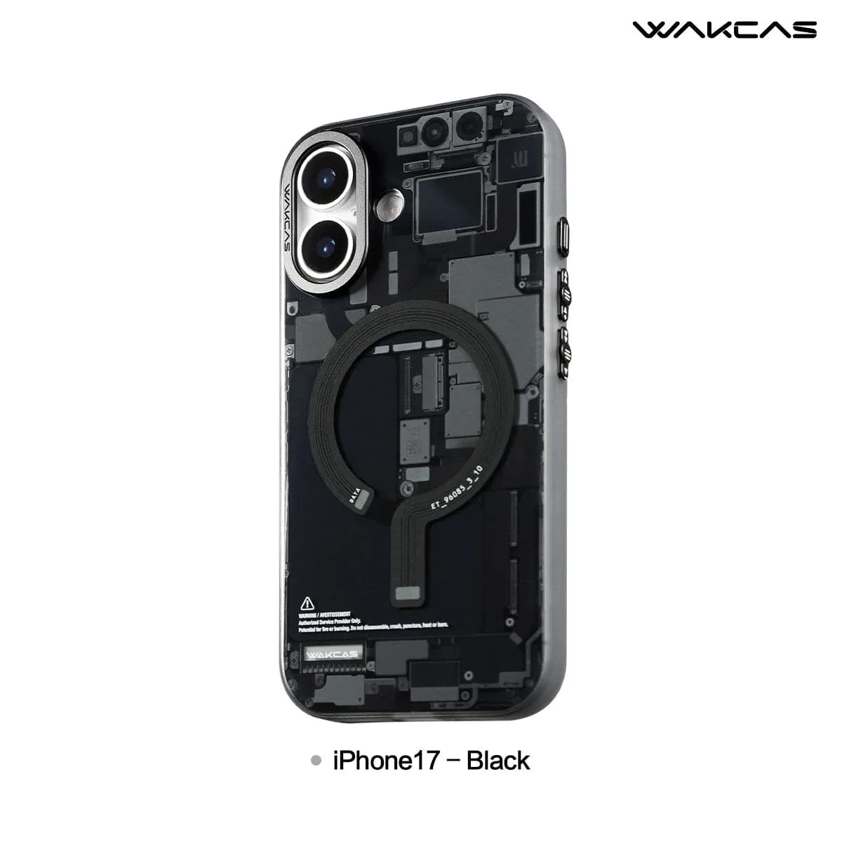 Circuit Design Magnetic Apple iPhone Case – Trendy Mechanical Style