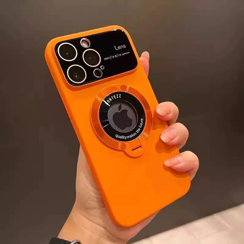 Matte Magnetic Phone case Bracket Anti-drop Hard Protective Shell