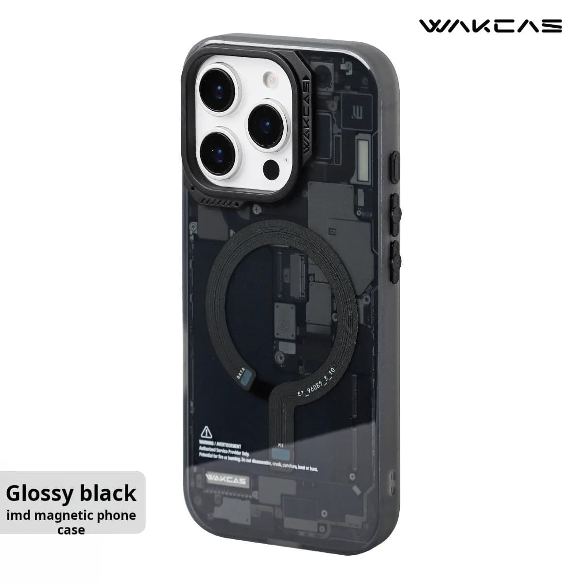 Circuit Design Magnetic Apple iPhone Case – Trendy Mechanical Style