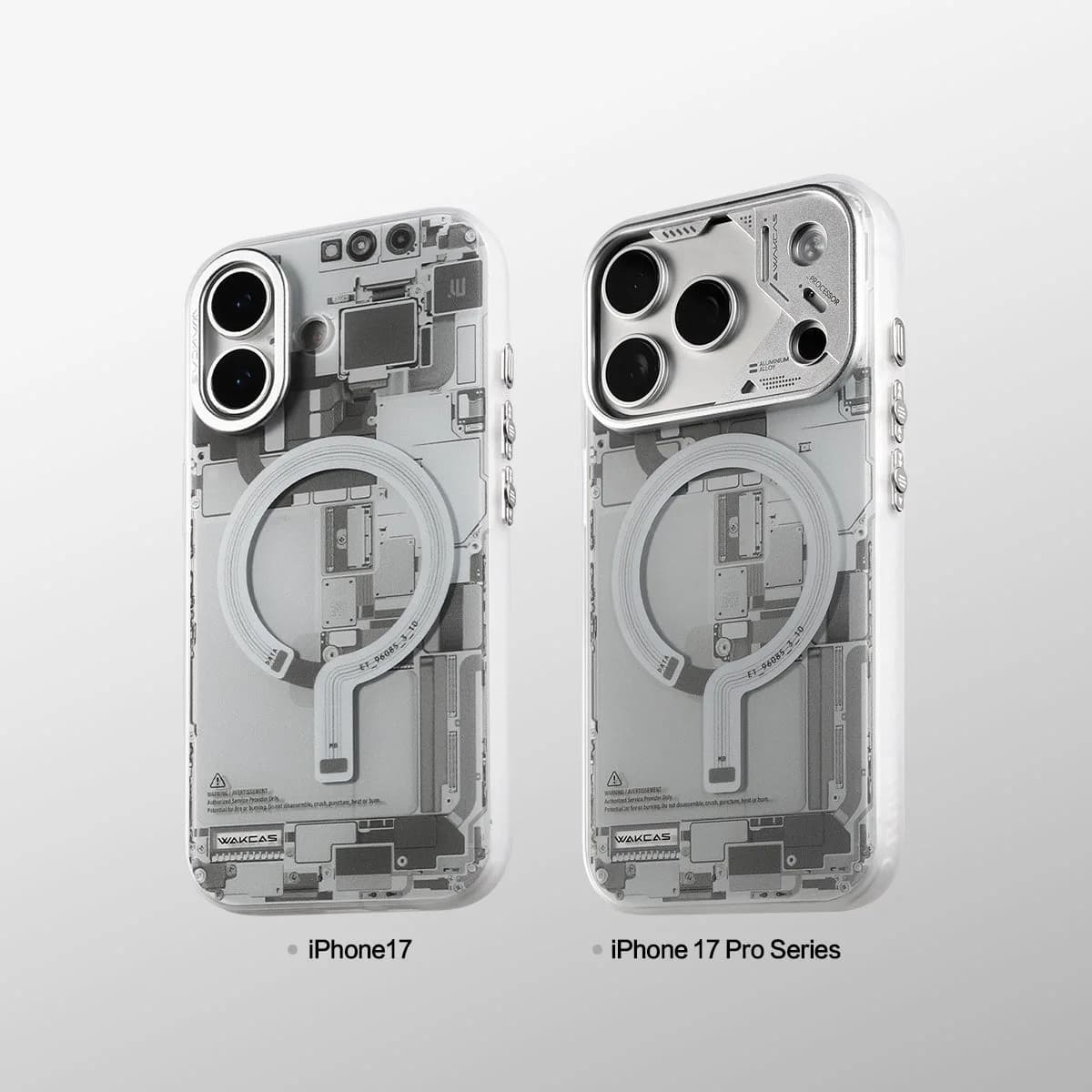 Circuit Design Magnetic Apple iPhone Case – Trendy Mechanical Style
