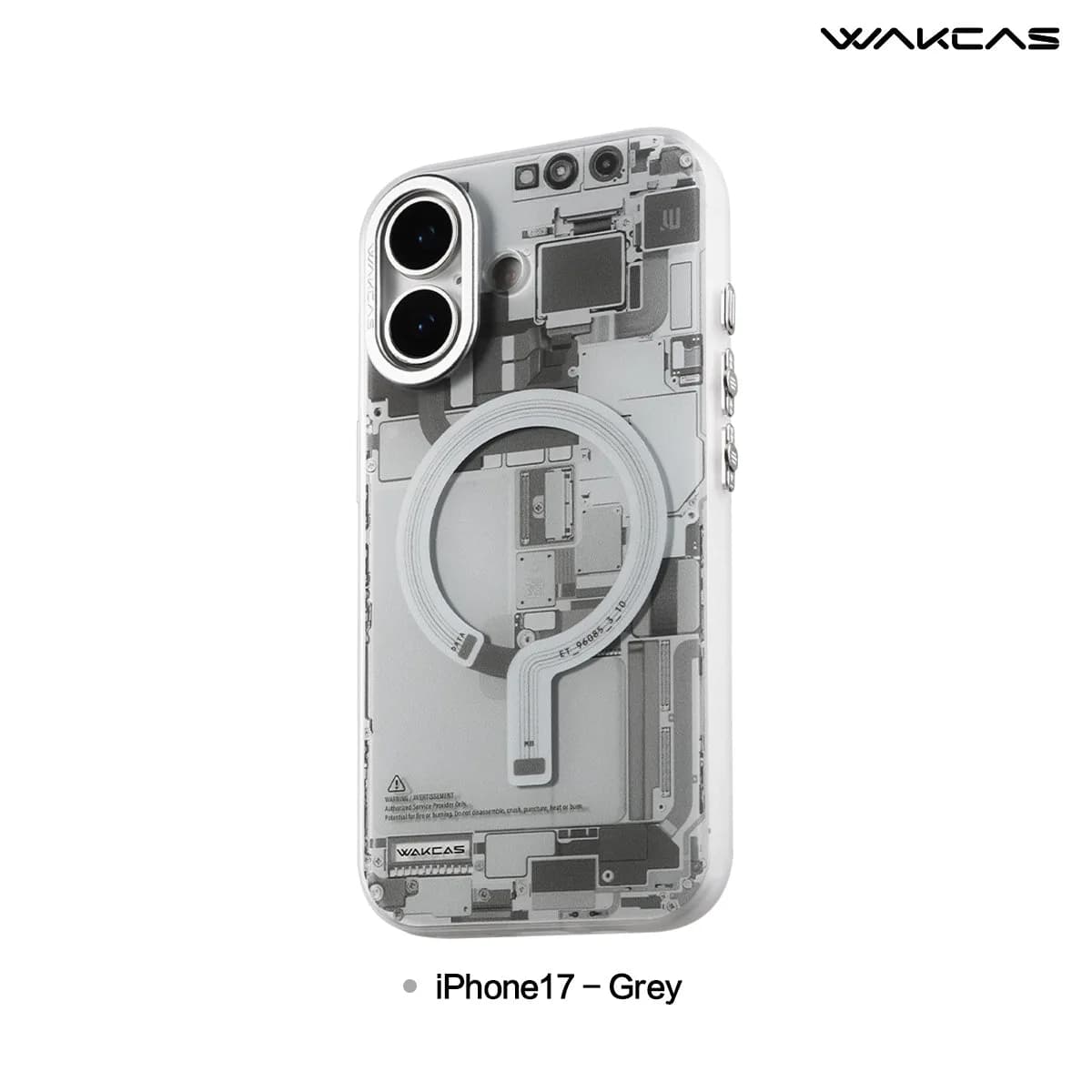 Circuit Design Magnetic Apple iPhone Case – Trendy Mechanical Style