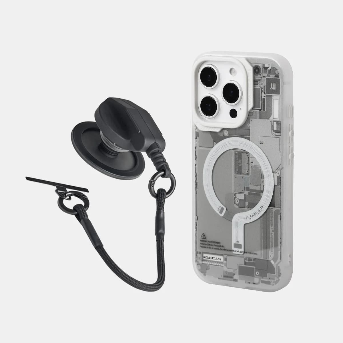 Circuit Design Magnetic Apple iPhone Case – Trendy Mechanical Style