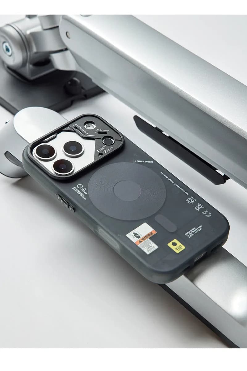 Frosted Mechanical Anti-Drop Magnetic iPhone Samsung Galaxy Magsafe Case
