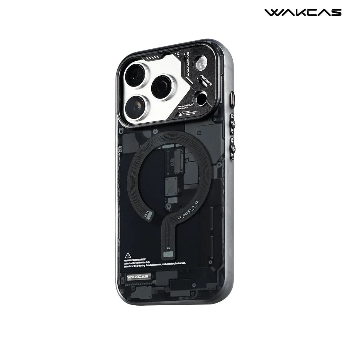 Circuit Design Magnetic Apple iPhone Case – Trendy Mechanical Style
