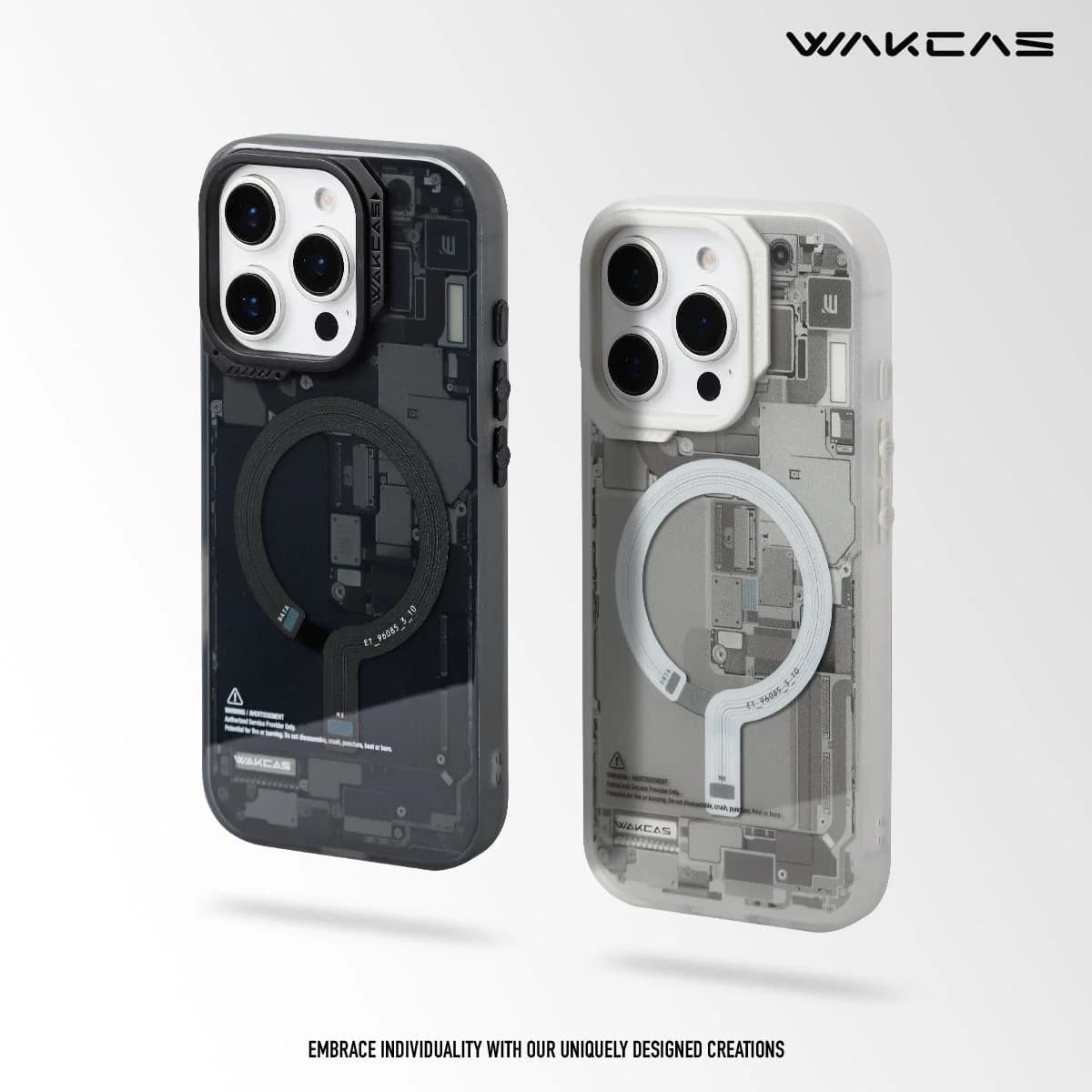 Circuit Design Magnetic Apple iPhone Case – Trendy Mechanical Style