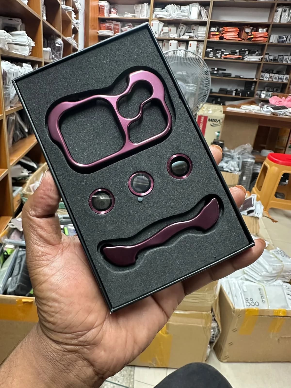 luxurious aluminum bump with camera protector for 12 to 18 pro max