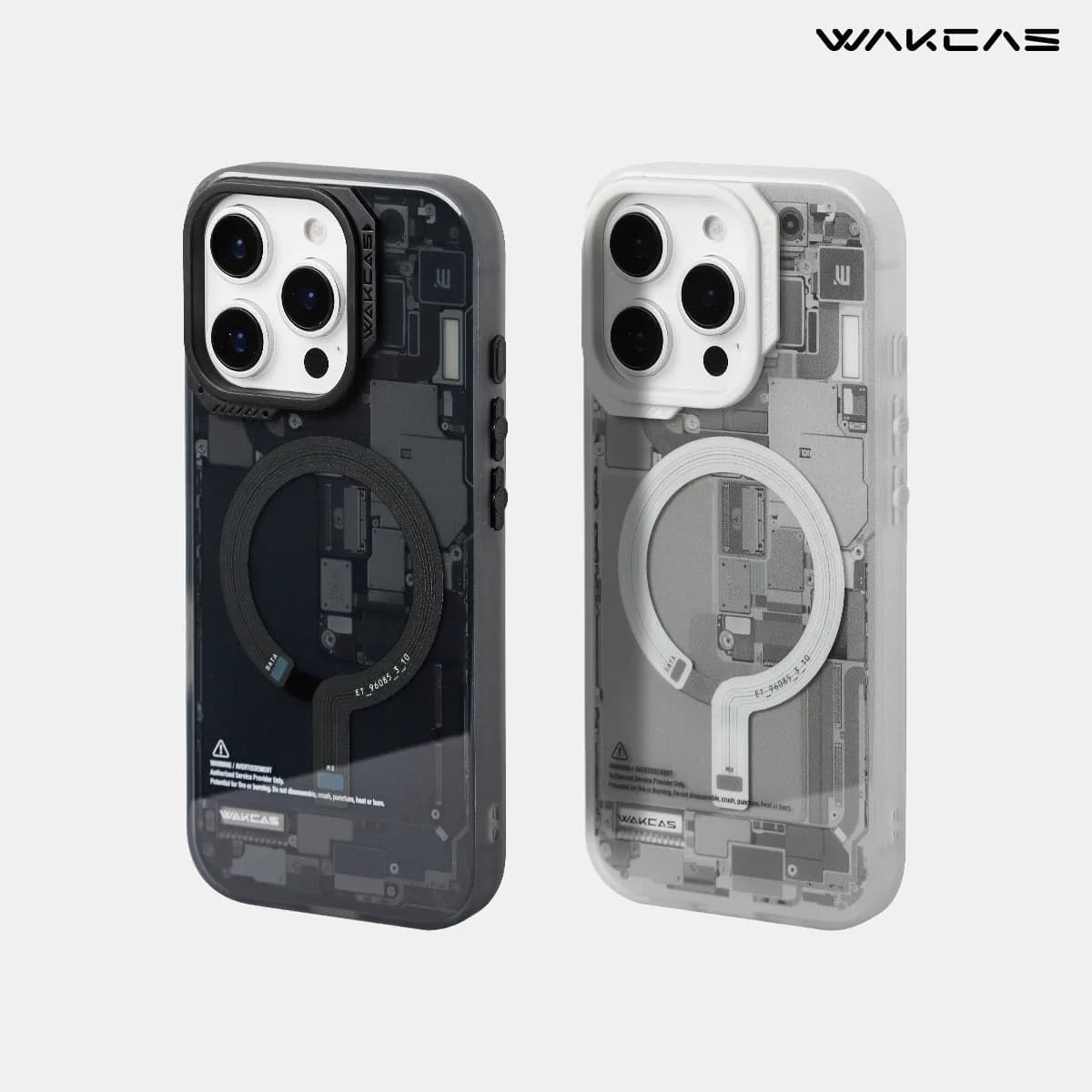 Circuit Design Magnetic Apple iPhone Case – Trendy Mechanical Style