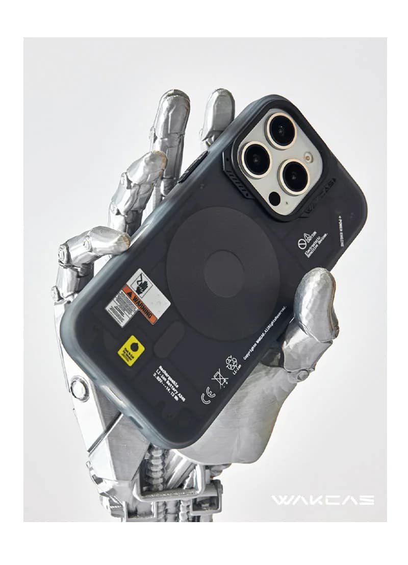 Frosted Mechanical Anti-Drop Magnetic iPhone Samsung Galaxy Magsafe Case