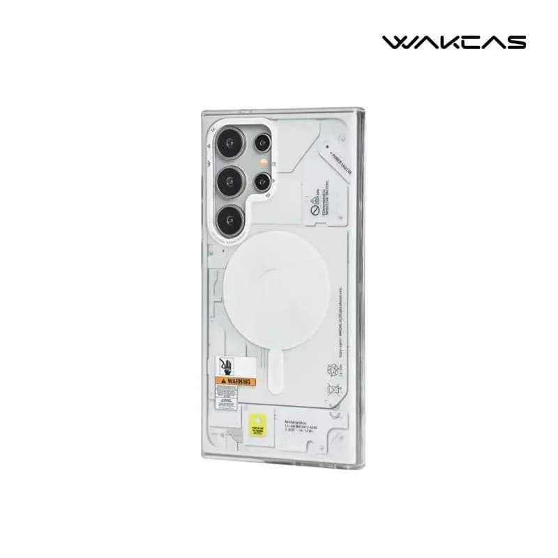 Frosted Mechanical Anti-Drop Magnetic iPhone Samsung Galaxy Magsafe Case