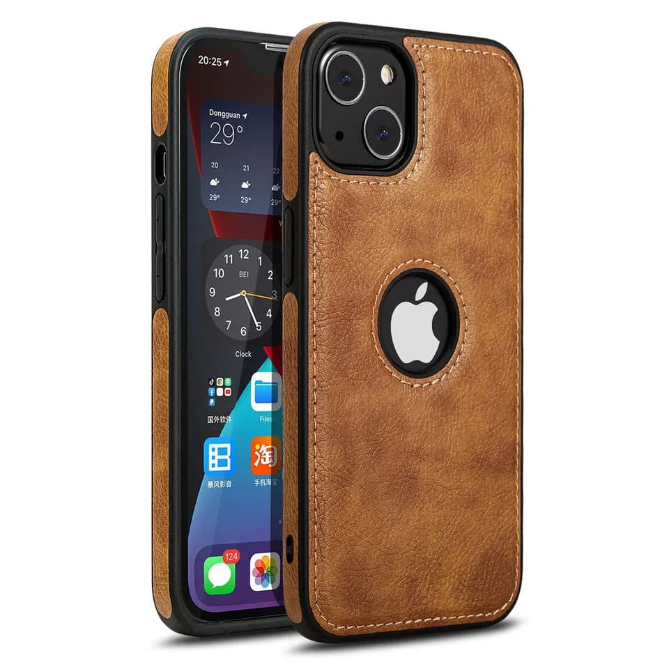 Premium PU Leather Luxury Case for iPhone