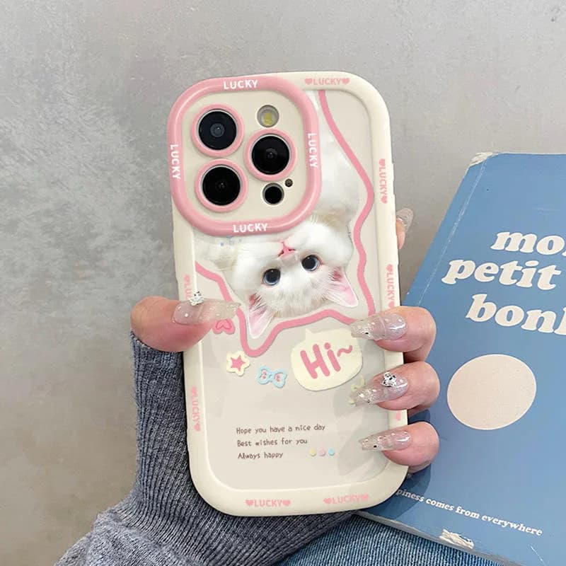 Cute Cat Girl for iPhone Case