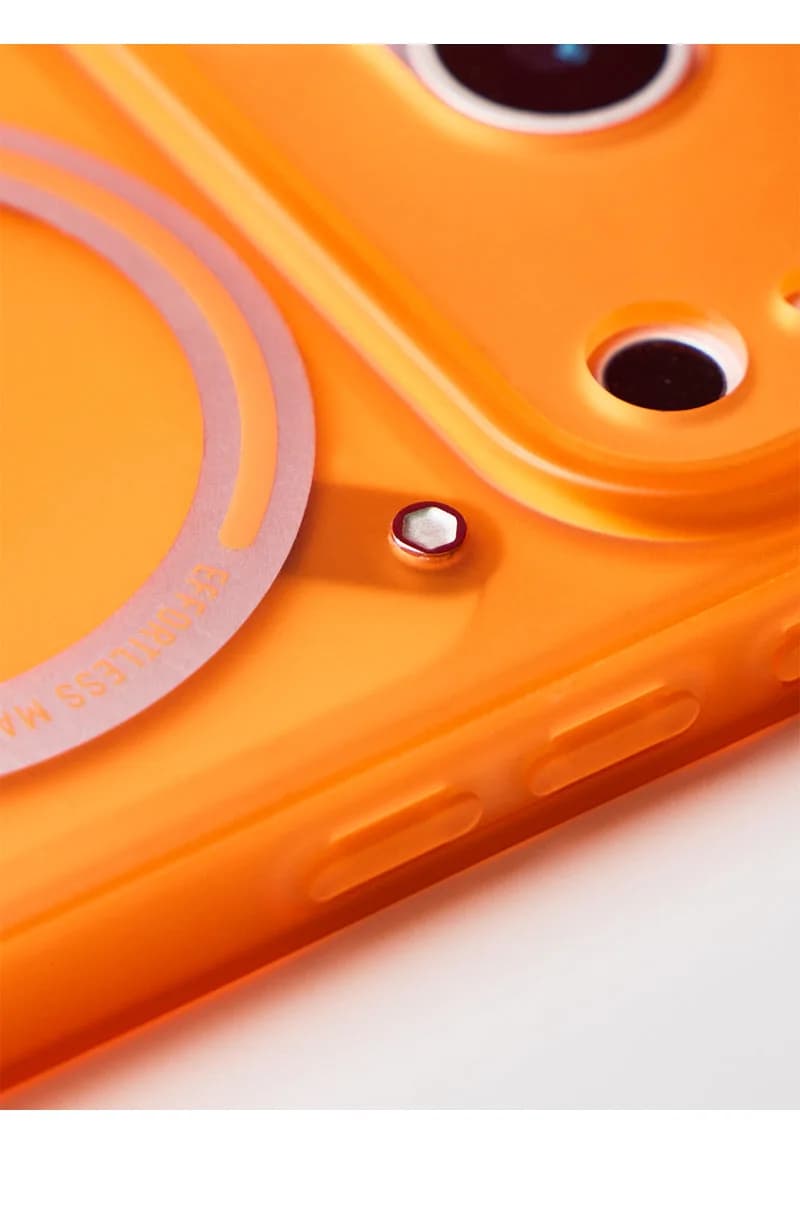 WAKCAS Matte Semi-Transparent Magnetic Square Case for iPhone 17 Series | MagSafe