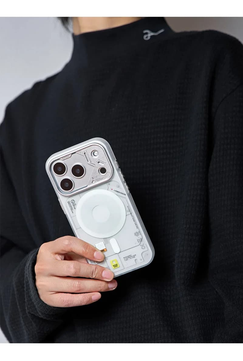 Frosted Mechanical Anti-Drop Magnetic iPhone Samsung Galaxy Magsafe Case