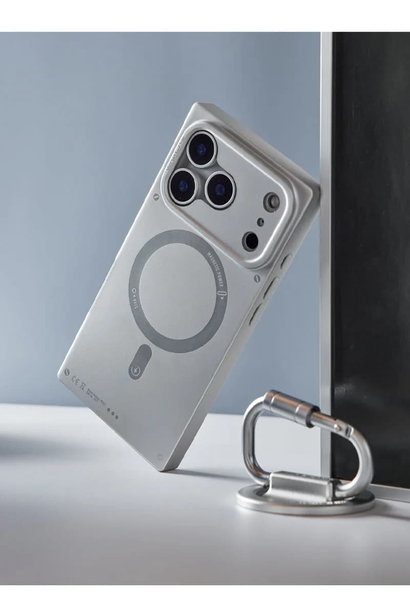 WAKCAS Matte Magnetic Square iPhone Case for iPhone 17 Series | MagSafe