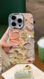 Retro Oil Painting Flower Case, photo 1